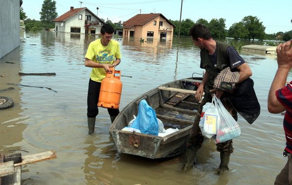 Hilfe für Flutopfer auf dem Balkan in Bosnien und Herzegowina